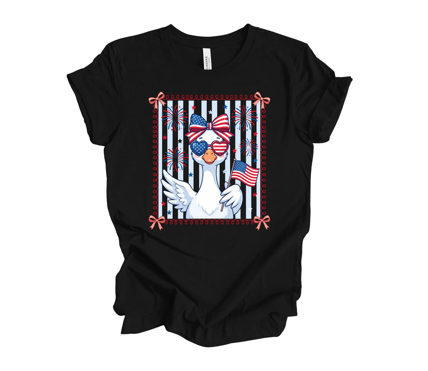 Girls Fireworks Goose