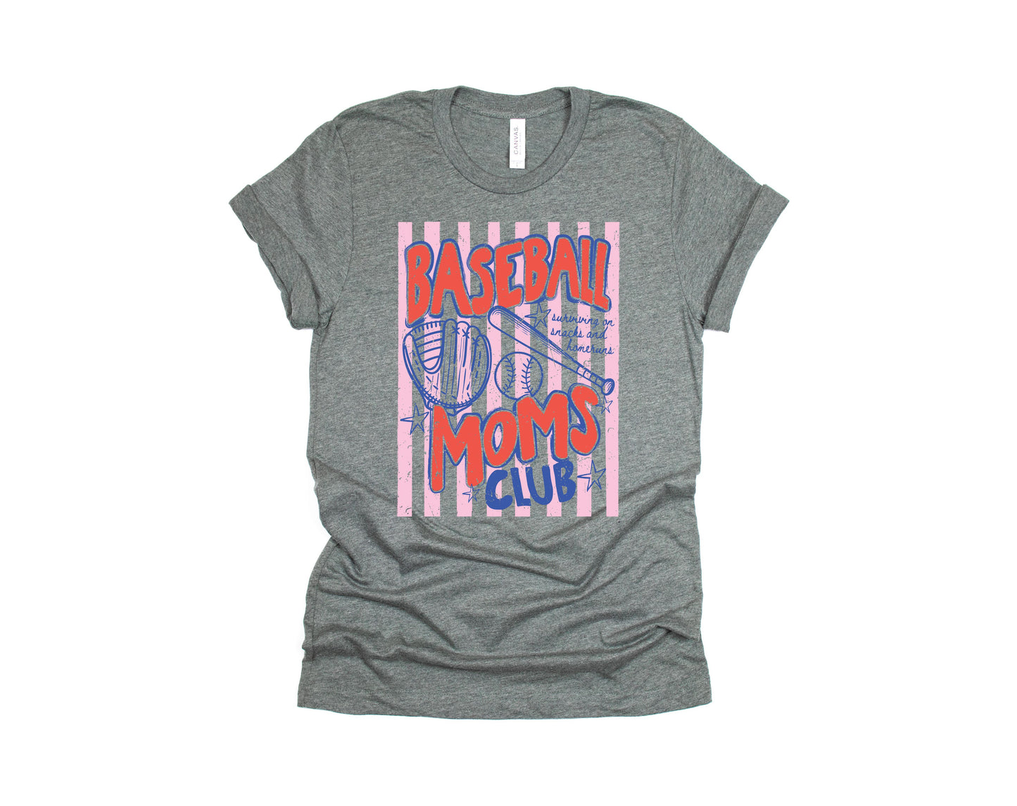 Baseball Moms Club Pink