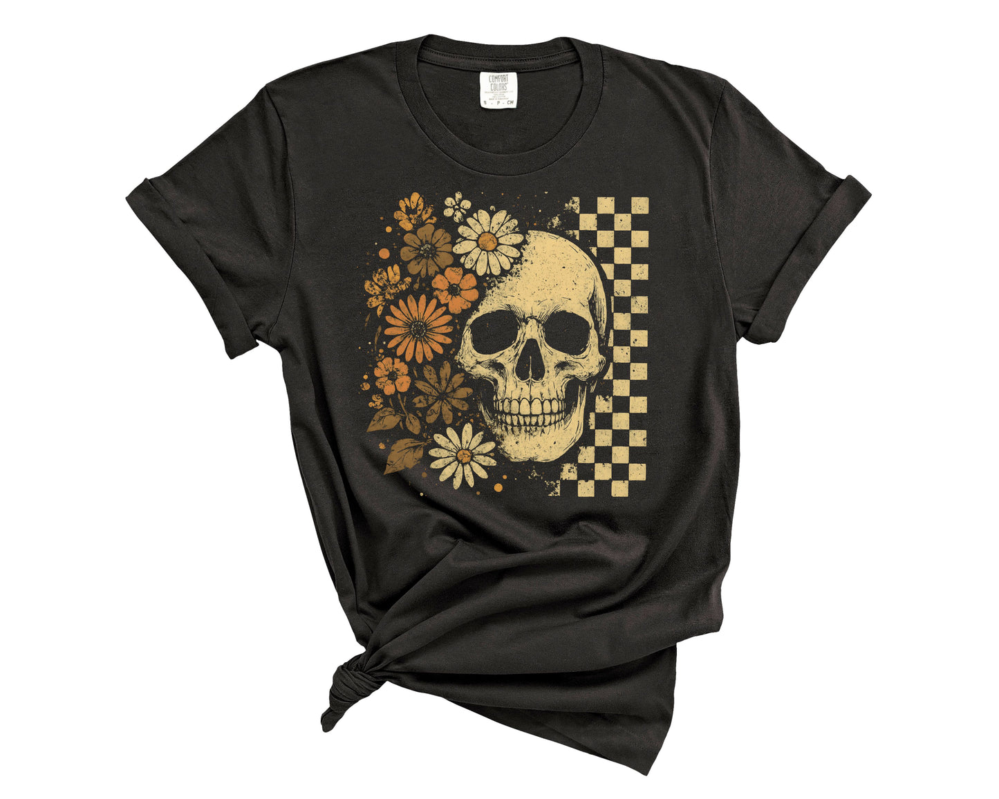 Fall Floral Skeleton