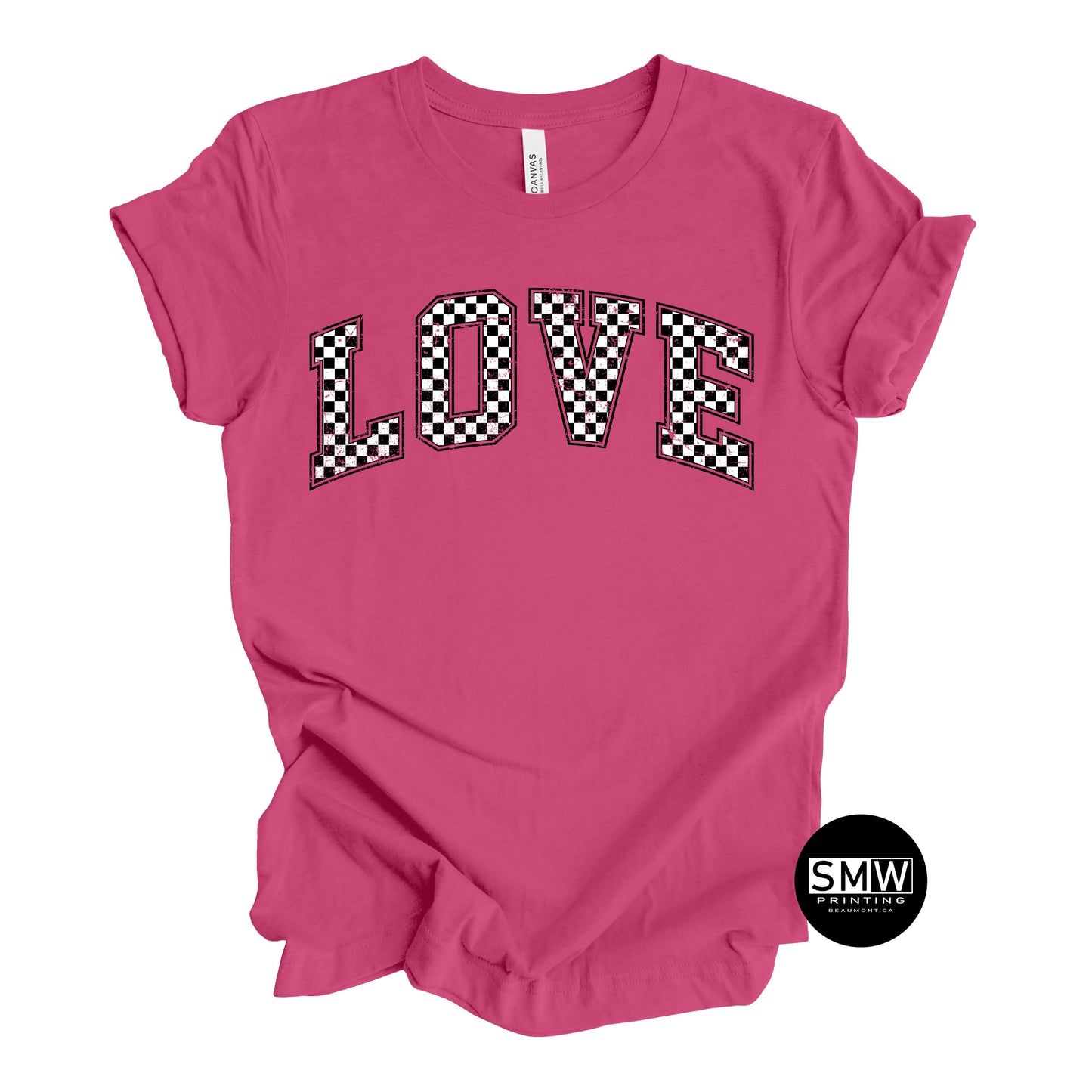 Grunge Leopard LOVE Tee