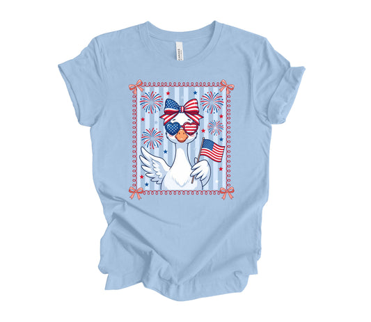 Girls Fireworks Goose