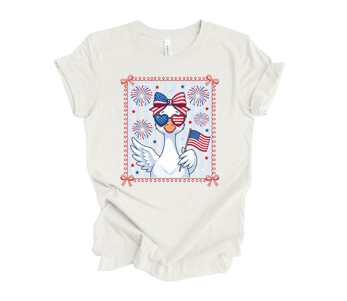 Girls Fireworks Goose