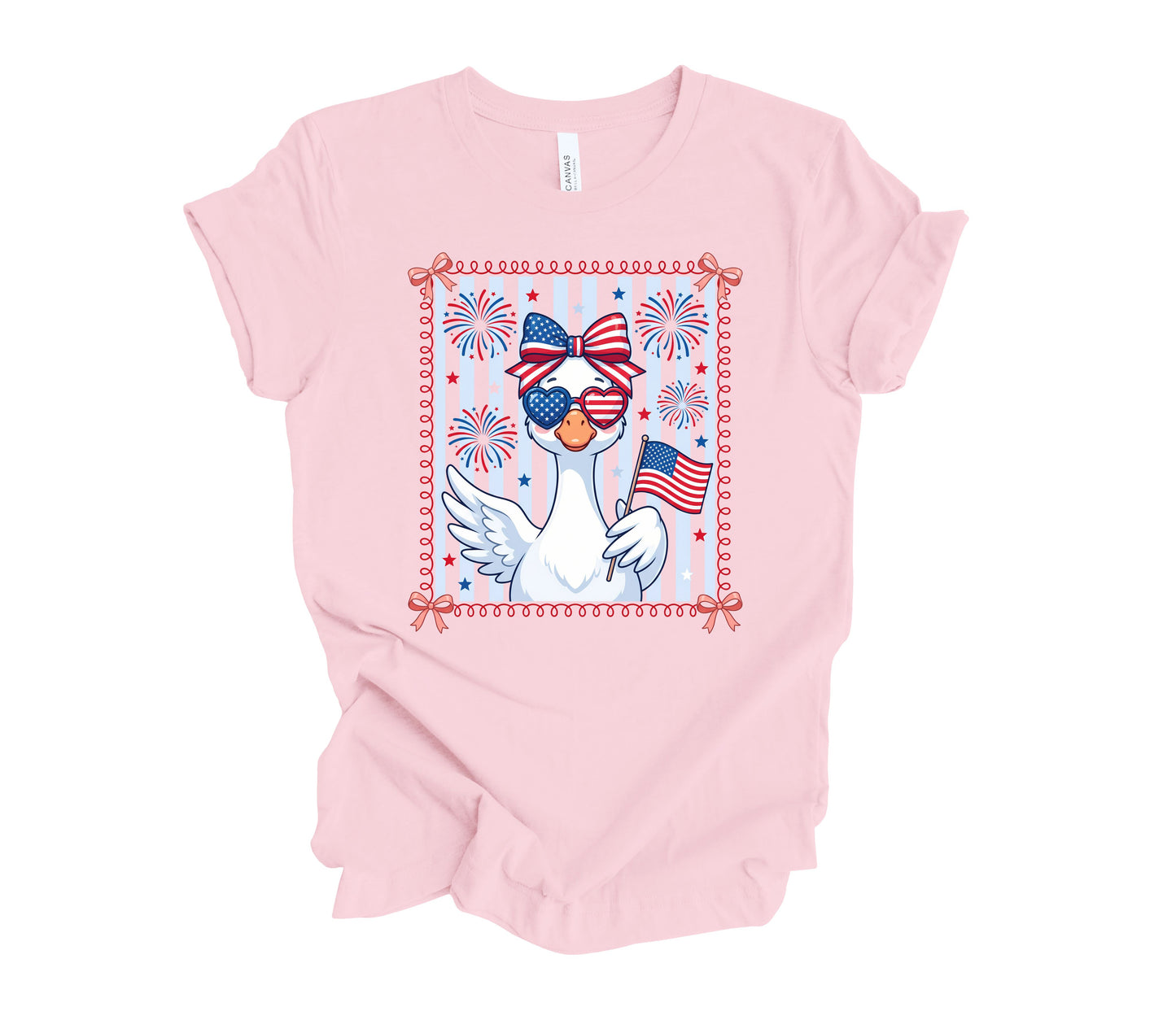 Girls Fireworks Goose