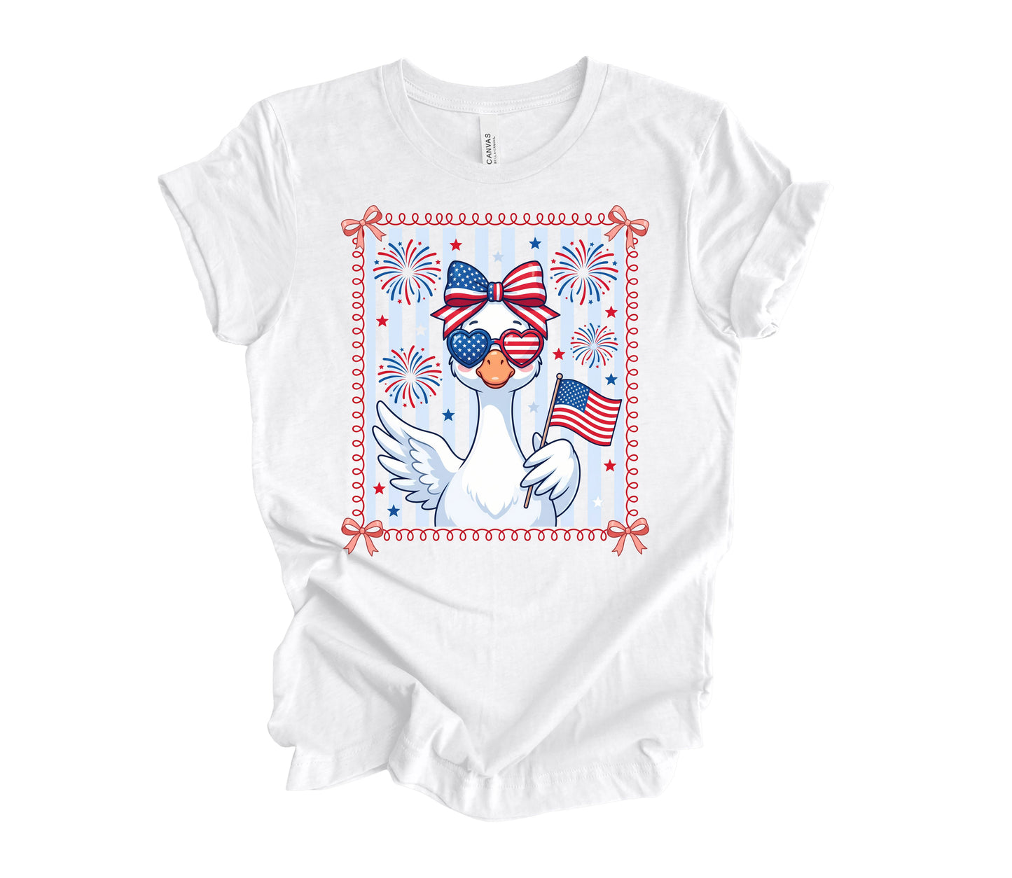 Girls Fireworks Goose