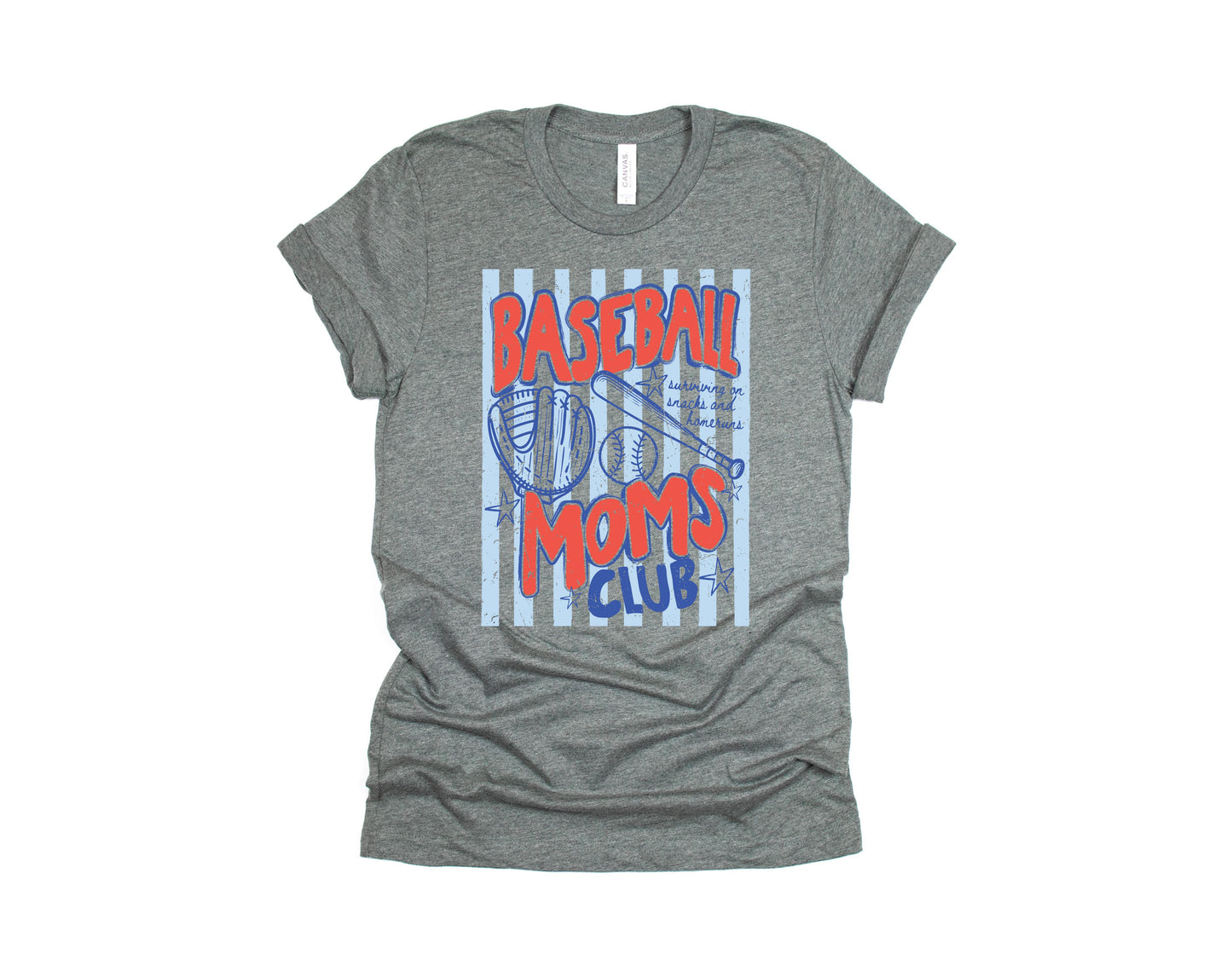 Baseball Moms Club Blue