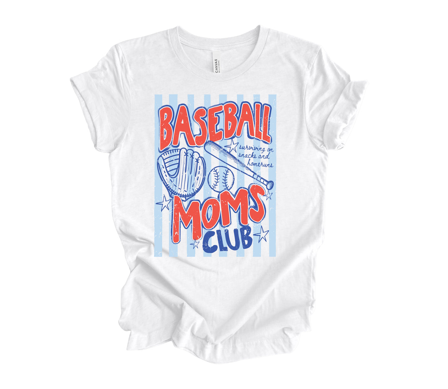 Baseball Moms Club Blue