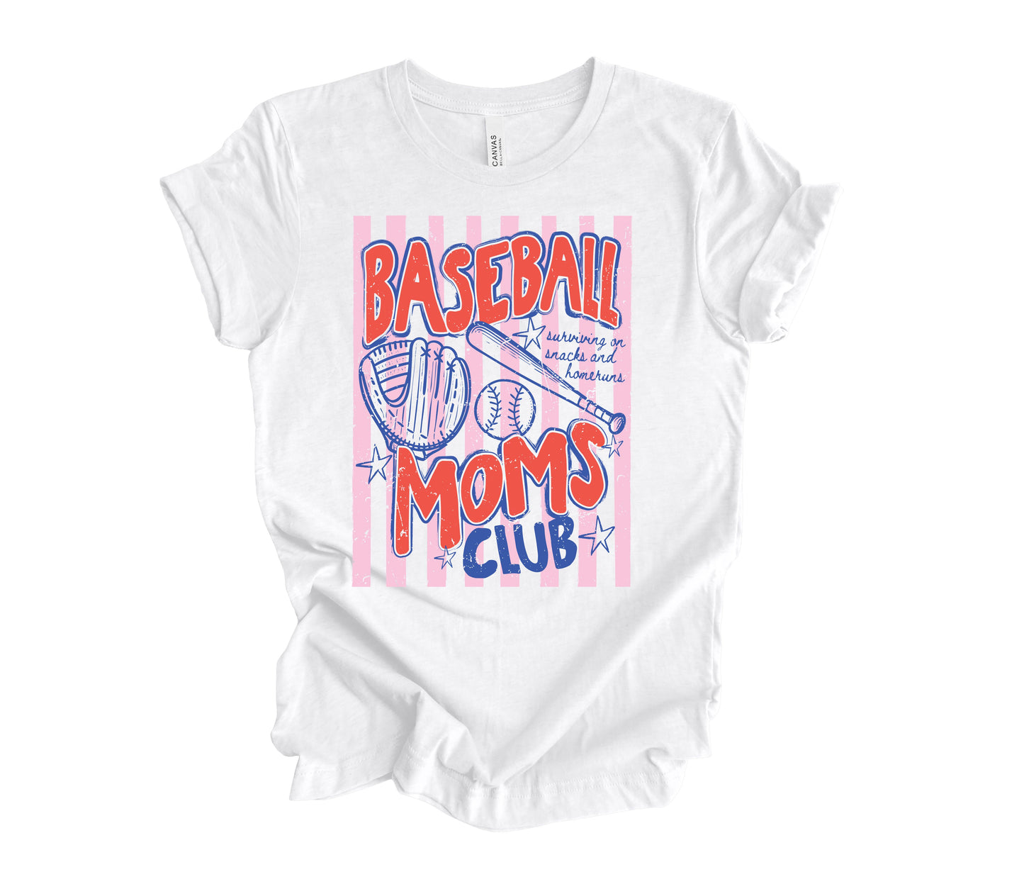 Baseball Moms Club Pink