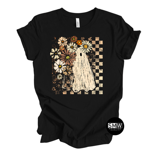 Fall Floral Ghost