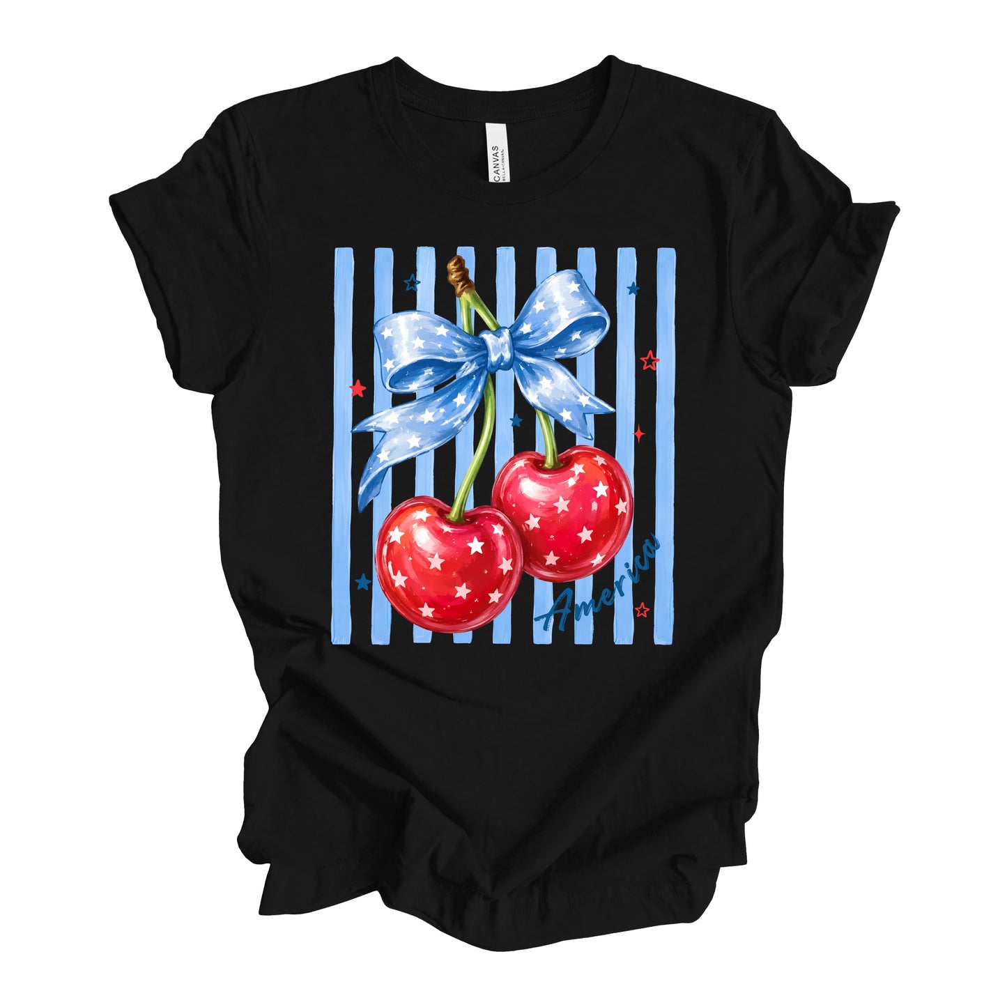 Cherries & Stripes