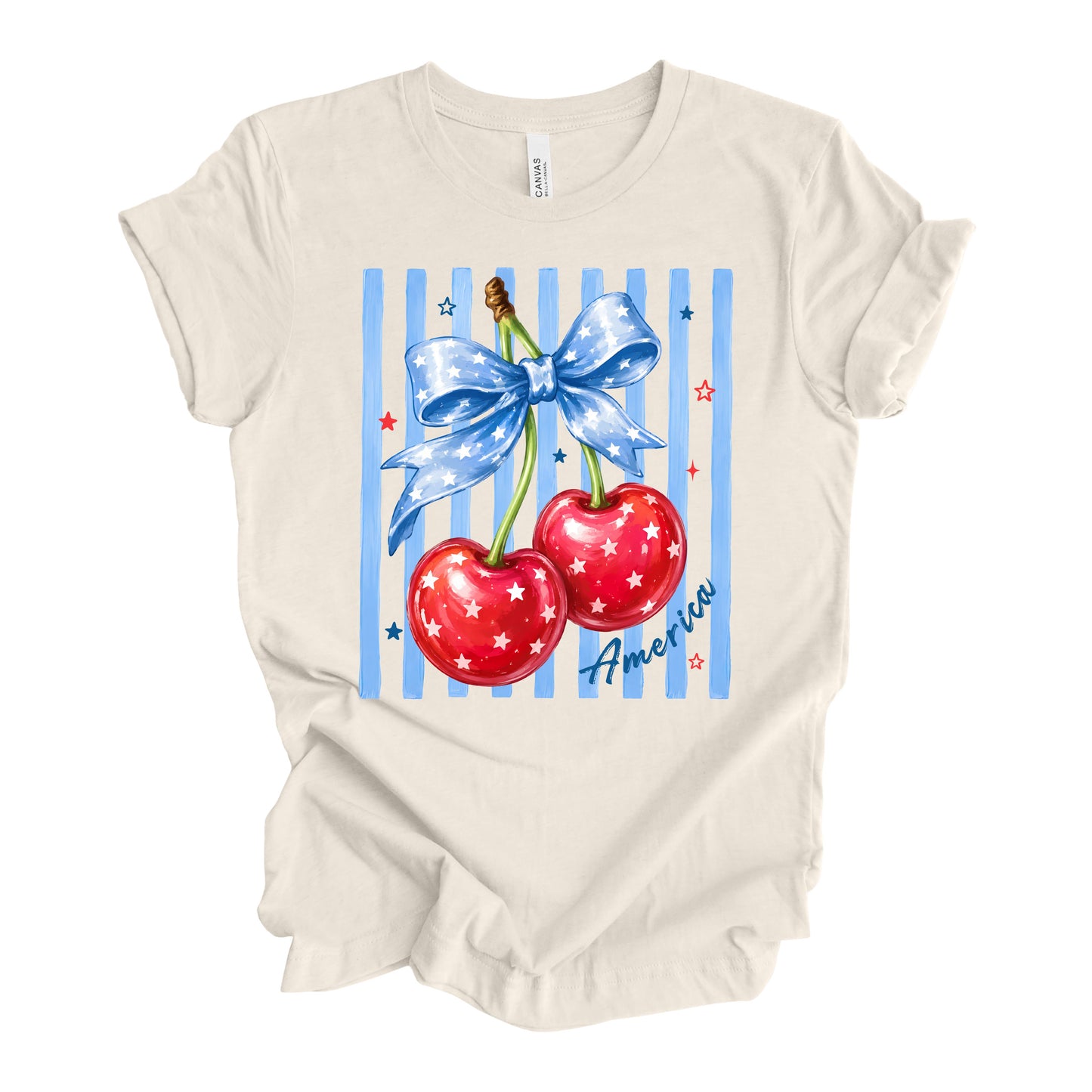 Cherries & Stripes