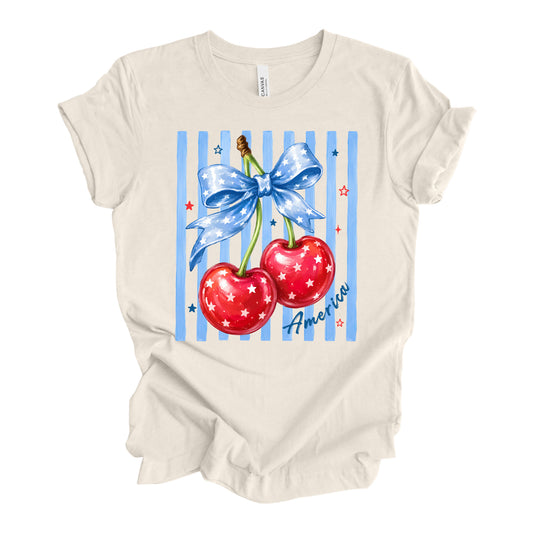 Cherries & Stripes