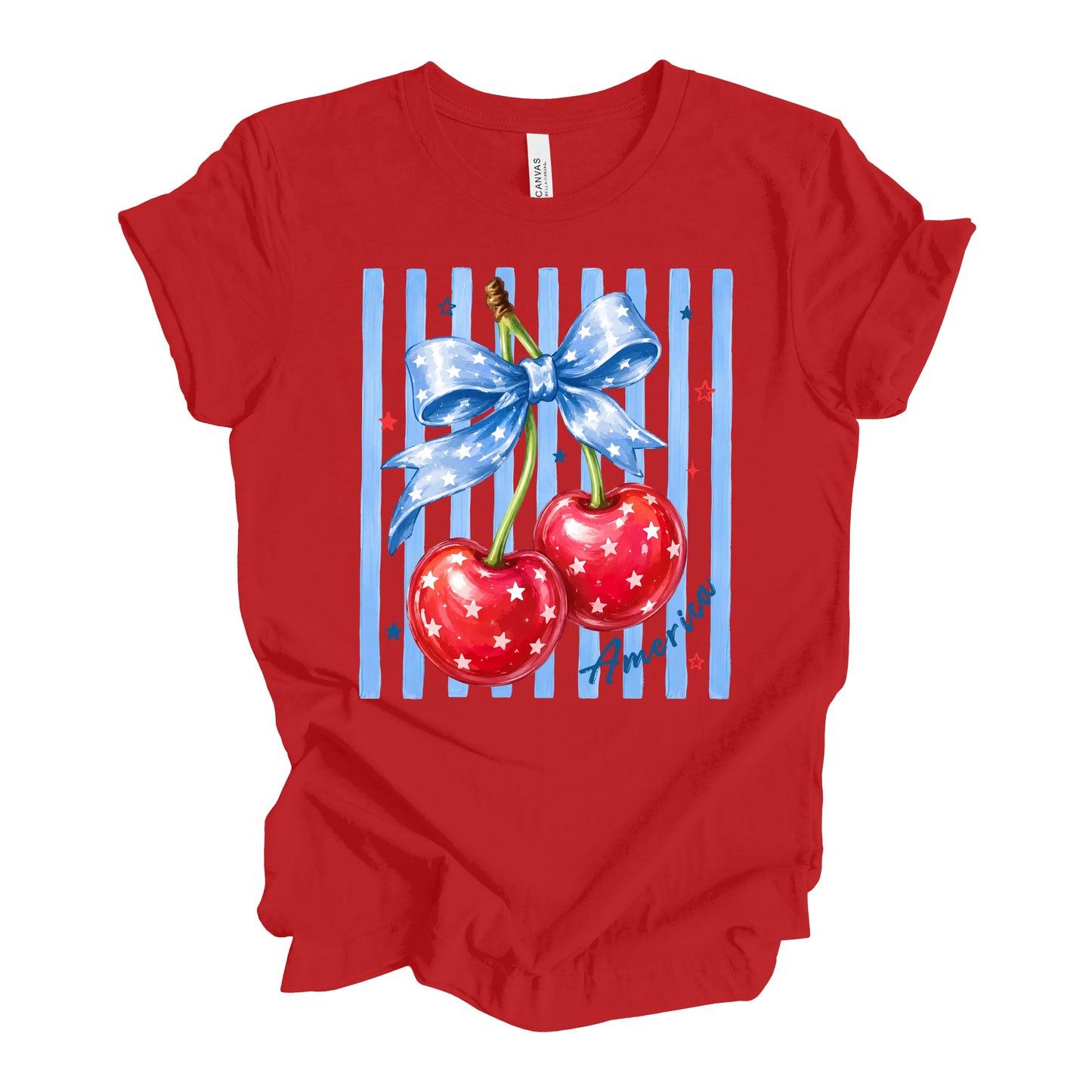 Cherries & Stripes