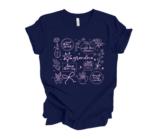 Grandma Collage Tee
