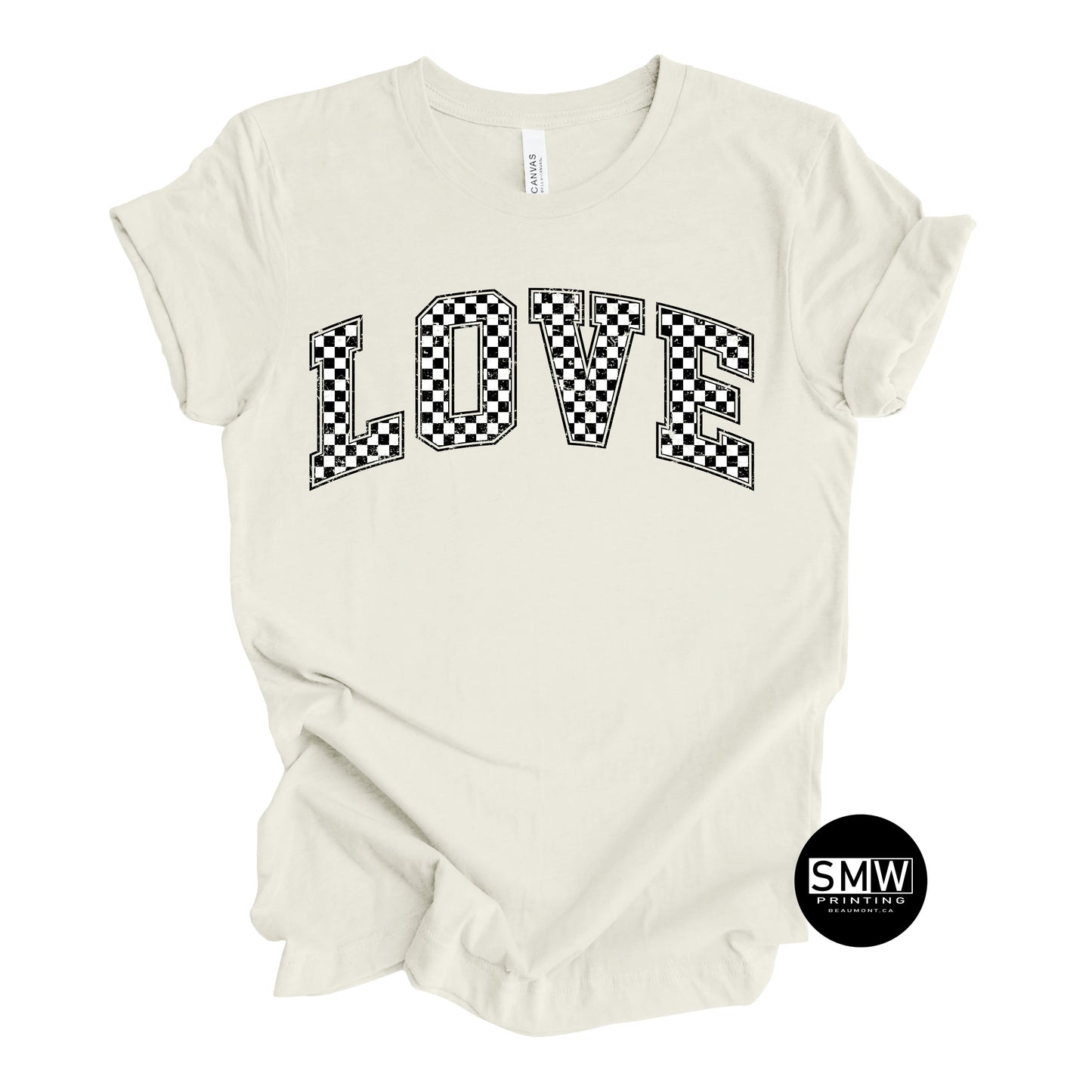 Grunge Leopard LOVE Tee