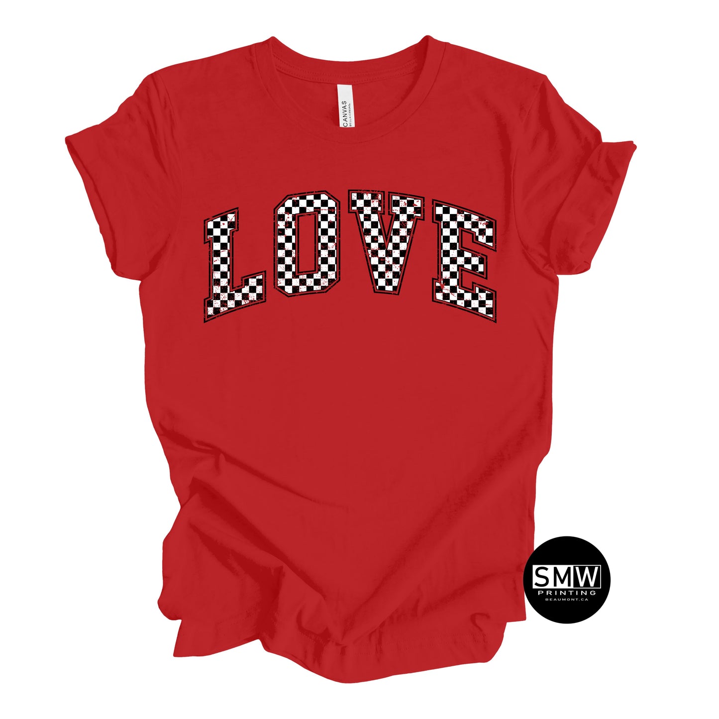 Grunge Leopard LOVE Tee