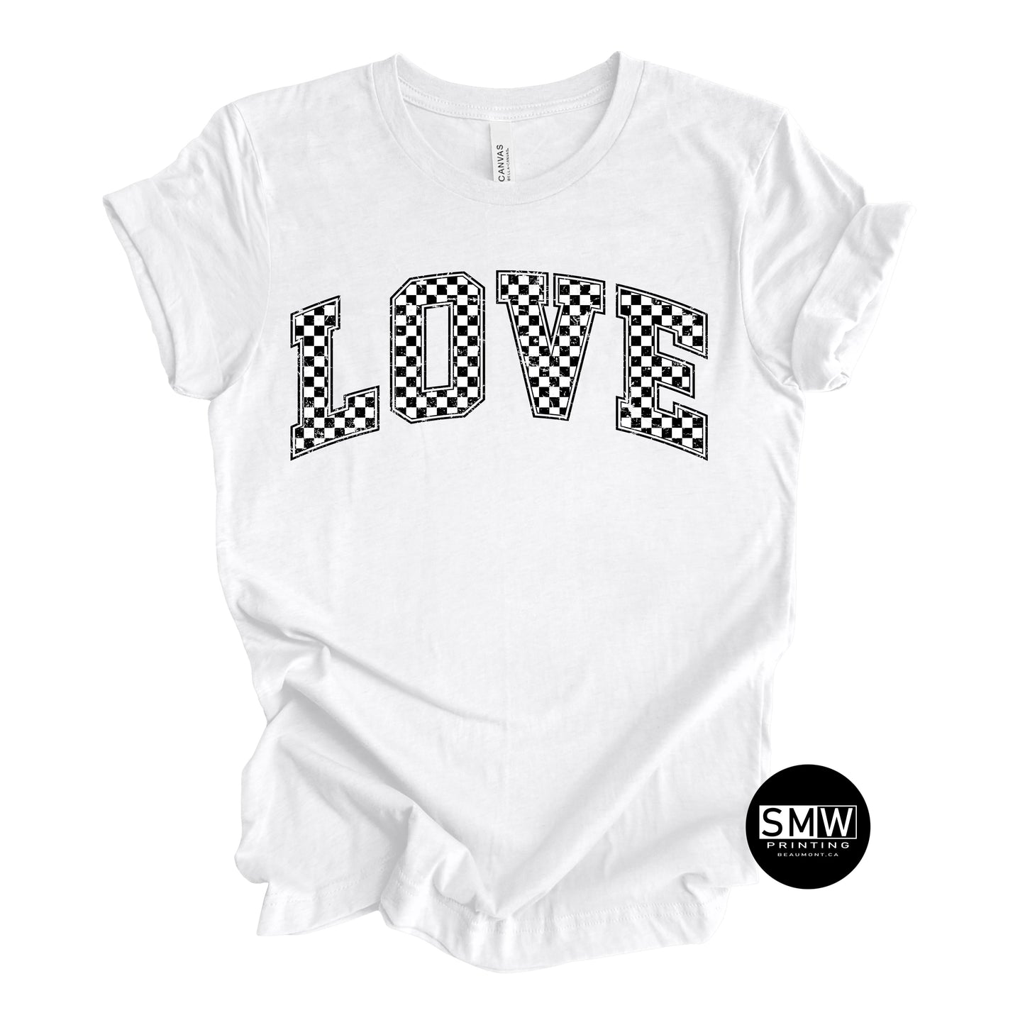 Grunge Leopard LOVE Tee