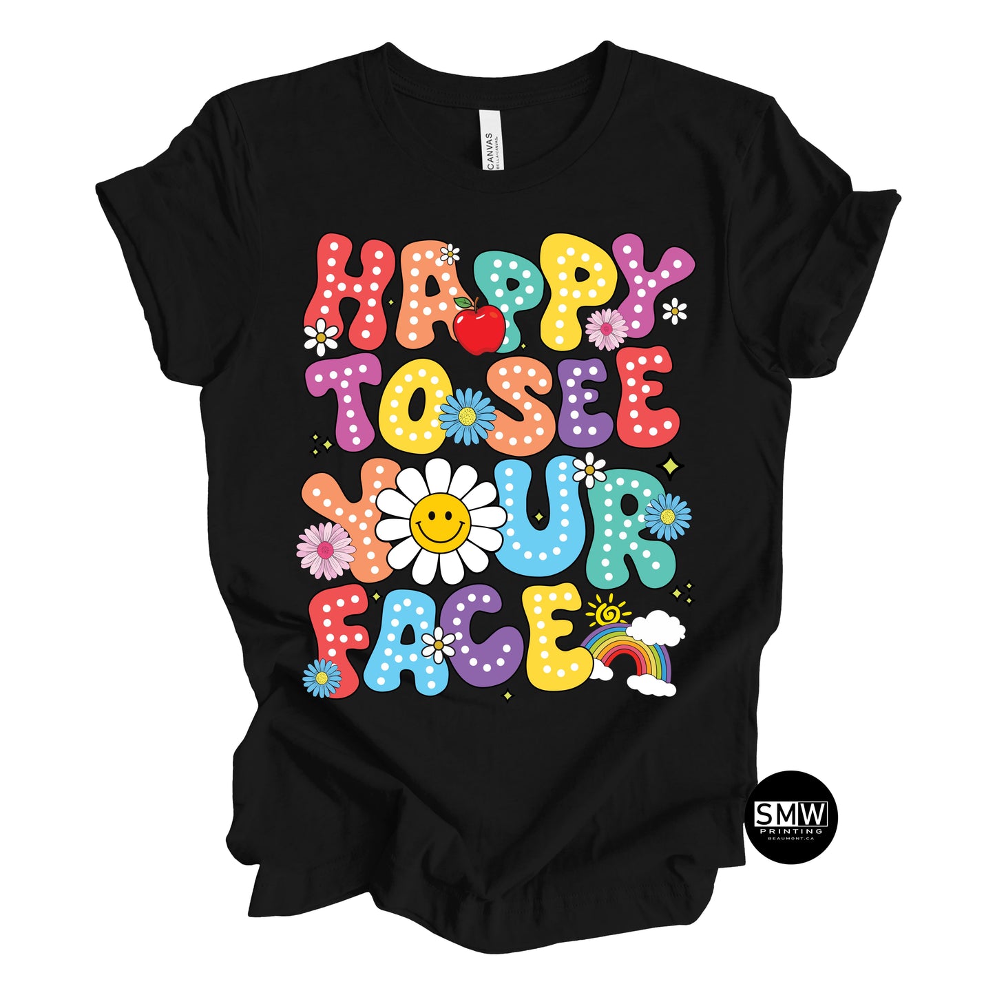 Teacher Happy to See Your Face