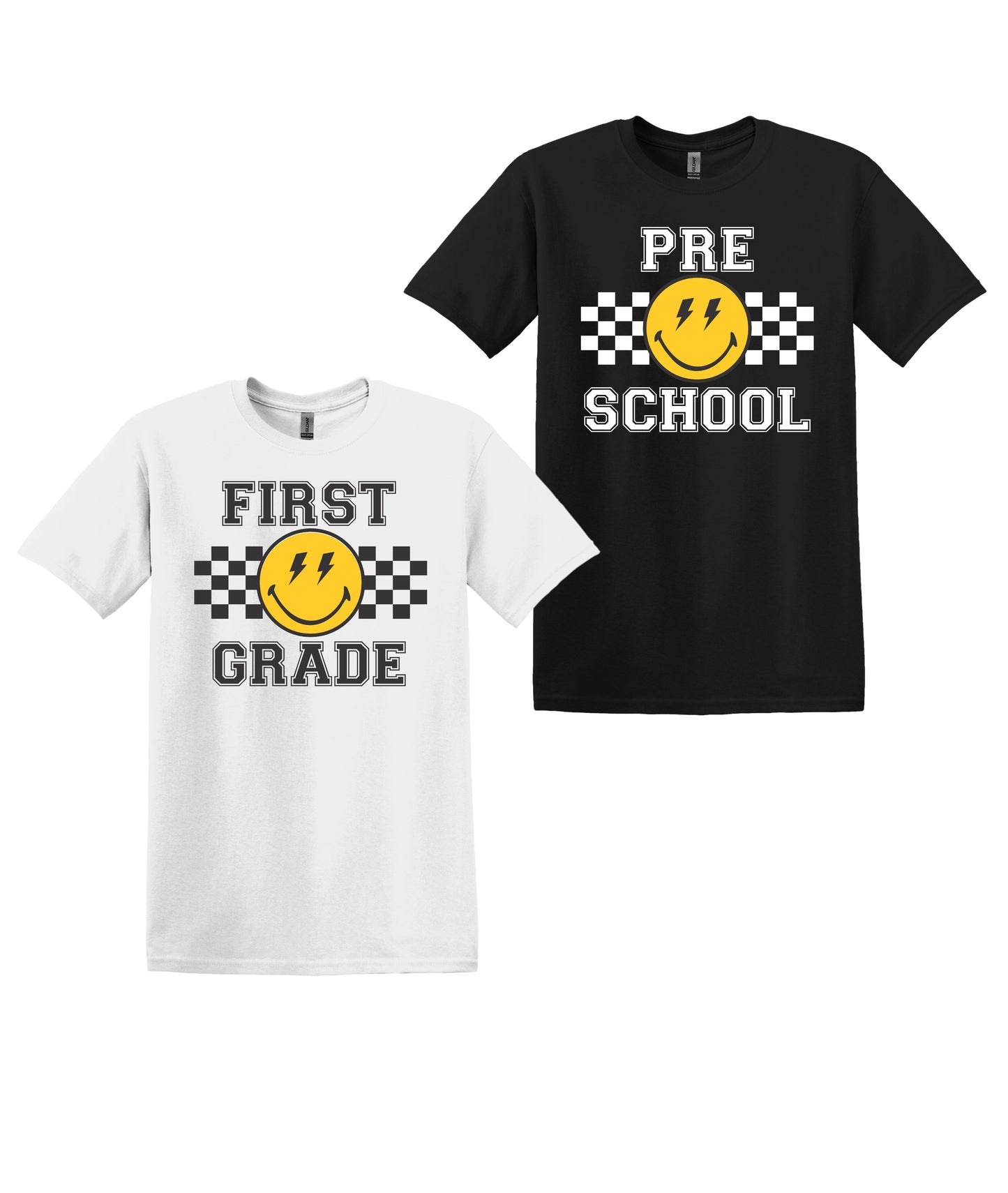Retro Smiley Back to School