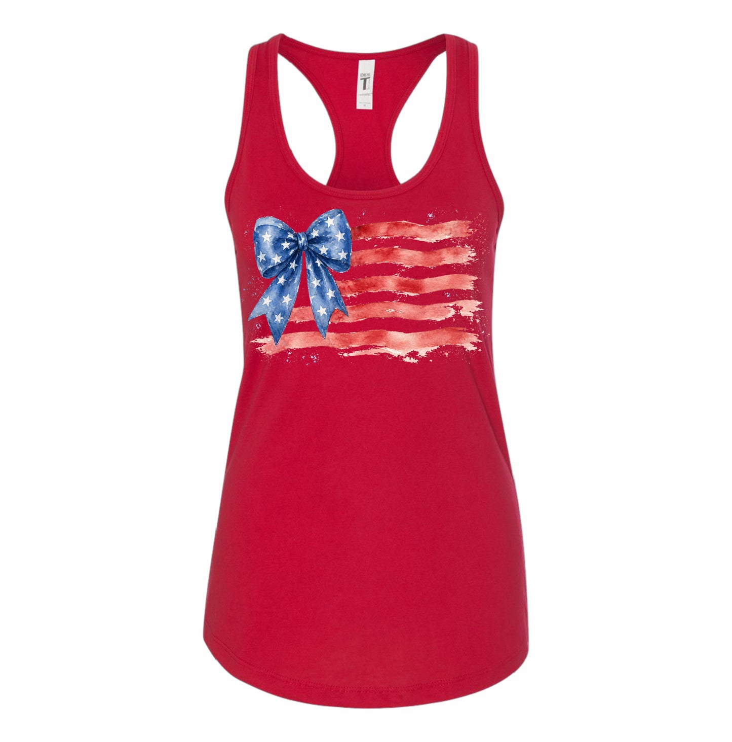 Watercolor Flag Tank
