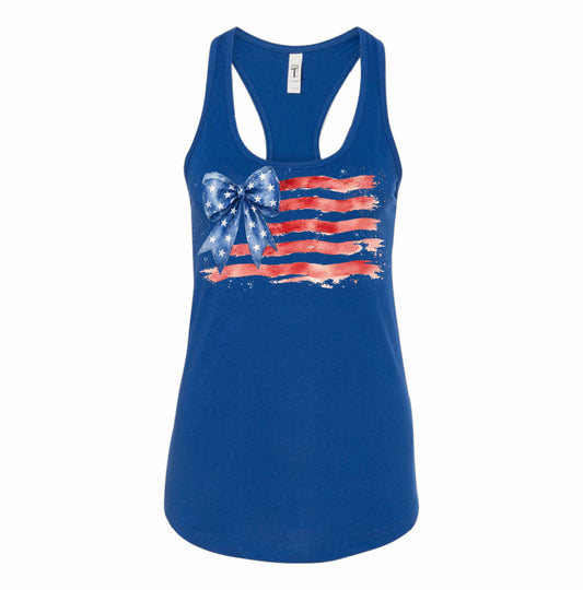 Watercolor Flag Tank