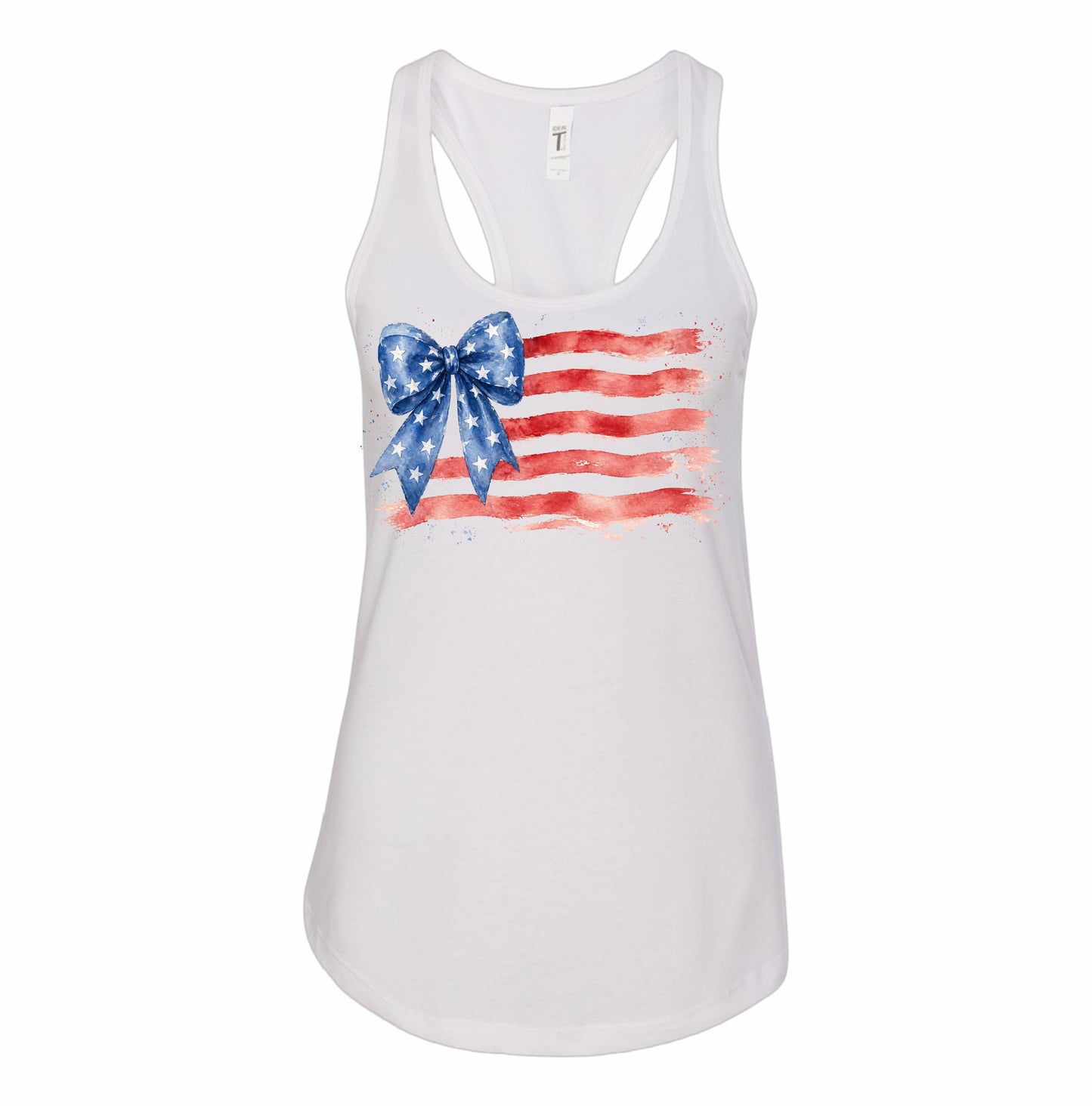 Watercolor Flag Tank